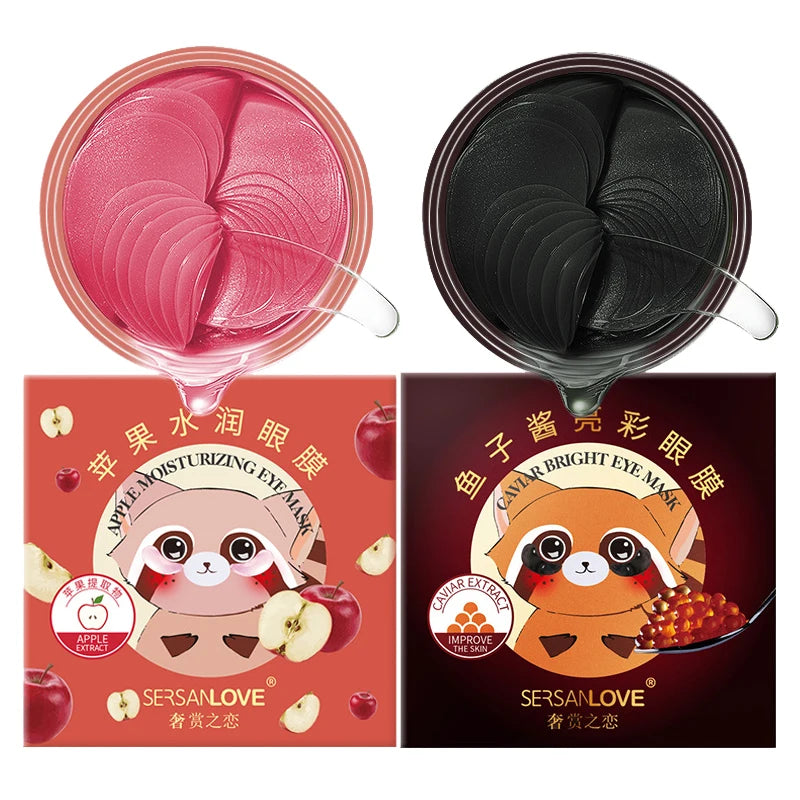 120pcs Crystal Collagen Eye Mask Anti Wrinkle Remove Dark Circle Moisturizing Eye Patches Eyes Masks Korean Skin Care Products-Health Wisdom™