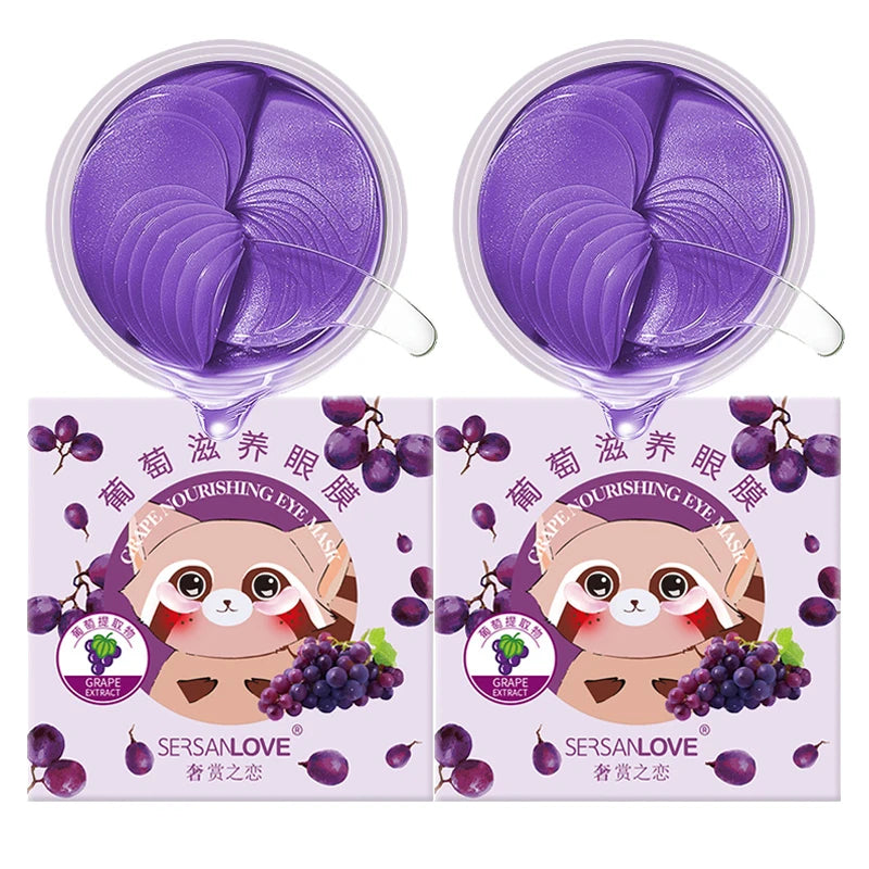 120pcs Crystal Collagen Eye Mask Anti Wrinkle Remove Dark Circle Moisturizing Eye Patches Eyes Masks Korean Skin Care Products-Health Wisdom™