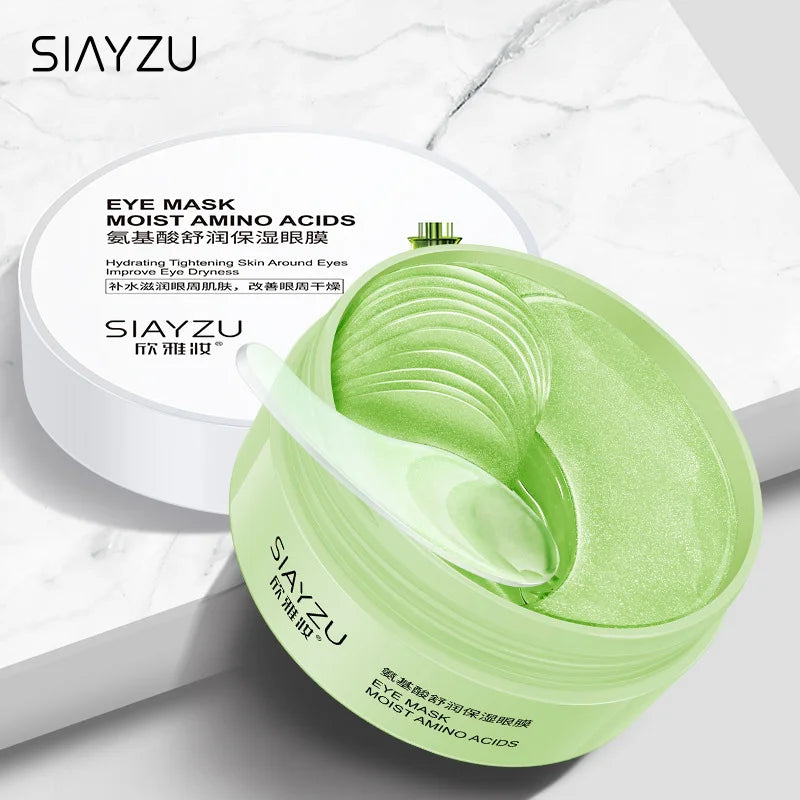 120pcs Hyaluronic Acid Eye Mask Moisturizing Anti-Wrinkle Anti Dark Circles Crystal Collagen Eye Patches Beauty Eyes Skin Care-Health Wisdom™