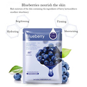 12pcs Fresh Frutis Face Mask skincare Moisturizing Nourishing Anti-aging Facial Masks Face Sheet Mask Korean Skin Care Products-Health Wisdom™