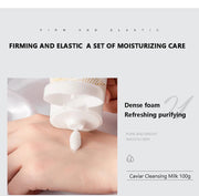 15PCS Face Skin Care Set Face Cosmetics Caviar Extract Korea Original Cosmetics Anti-Wrinkle Whitening Essence Anti-Aging Set-Health Wisdom™
