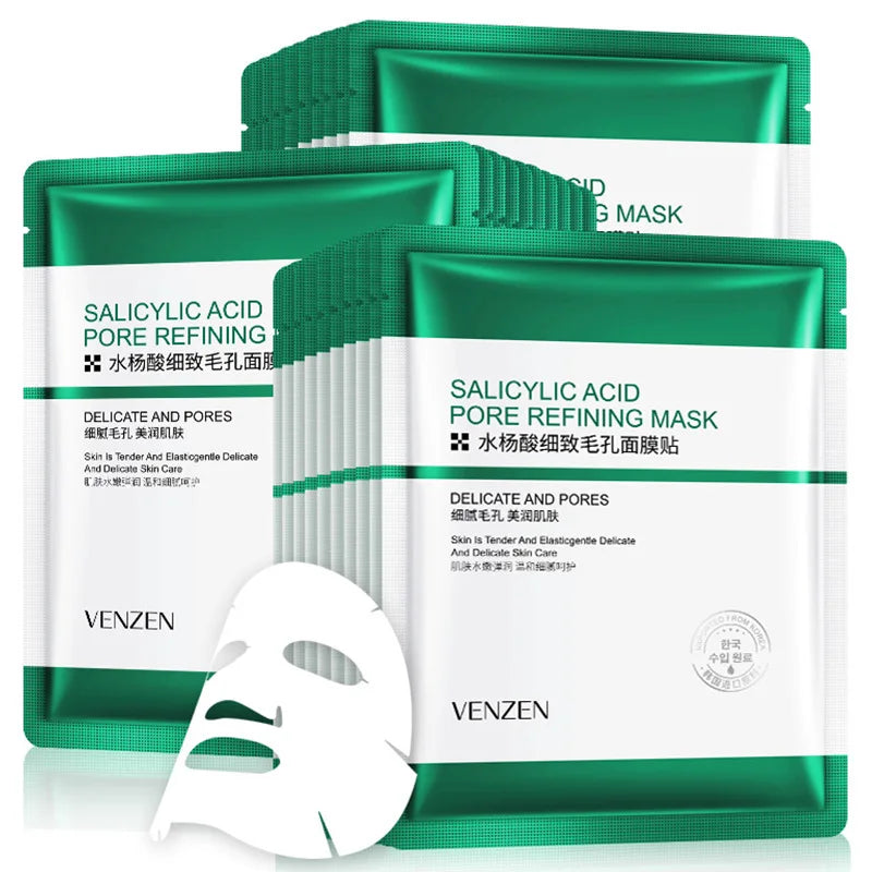 15Pcs BIOAQUA Fresh Fruit Face Mask Snail Hyaluronic Acid Hydrating Anti-aging Skincare Sheet Masks Facial Mask Korean Cosmetics-Health Wisdom™
