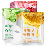 15Pcs BIOAQUA Fresh Fruit Face Mask Snail Hyaluronic Acid Hydrating Anti-aging Skincare Sheet Masks Facial Mask Korean Cosmetics-Health Wisdom™
