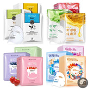 15Pcs BIOAQUA Fresh Fruit Face Mask Snail Hyaluronic Acid Hydrating Anti-aging Skincare Sheet Masks Facial Mask Korean Cosmetics-Health Wisdom™