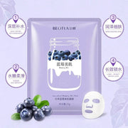 15pcs BEOTUA Fresh Fruit Face Mask Hyaluronic Acid Hydrating Facial Mask Moisturizing Anti-aging Acne Treatment Masks Skin Care-Health Wisdom™
