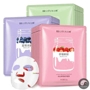 15pcs BEOTUA Fresh Fruit Face Mask Hyaluronic Acid Hydrating Facial Mask Moisturizing Anti-aging Acne Treatment Masks Skin Care-Health Wisdom™