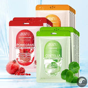 15pcs Centella Vitamin C Face Mask skincare Moisturizing Firming Whitening Anti Wrinkle Facial Masks Skin Care Proudcts-Health Wisdom™