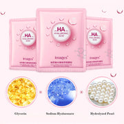 15pcs IMAGES Hyaluronic Acid Face Mask Moisturizing Acne Treatment Oil Control Anti Aging Facial Mask Women Skincare Sheet Masks-Health Wisdom™