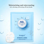 15pcs IMAGES Hyaluronic Acid Face Mask Moisturizing Acne Treatment Oil Control Anti Aging Facial Mask Women Skincare Sheet Masks-Health Wisdom™