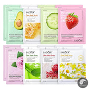 16pcs Beauty Skin Care Face Mask skincare Aloe Avocado Seaweed Anti-aging Moisturizing Facial Masks Korean Skin Care Products-Health Wisdom™