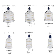 17 Cans Vacuum Cupping Therapy Set Plastic Vacuum Cups Massager Medical Suction Cups Jars Therapy Cupping Set for Massage-Health Wisdom™