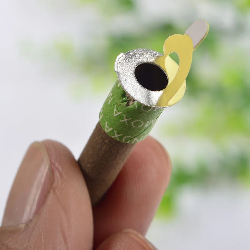 180pcs Mini Moxa Tube Self Stick Chinese Moxibustion Sticker Therapy Burner Heating Acupuntura Point Meridian Warm Massager-Health Wisdom™