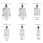 19 Cans Vacuum Cupping Therapy Set Plastic Vacuum Massager Medical Cups Jars Therapy Cupping Set Suction Cups for Massage-Health Wisdom™