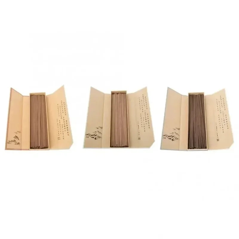 1Box Natural Tibetan Sandalwood Incense Stick Aromatic Incense Clean Air Sleep Aid Wormwood Incense-Health Wisdom™