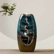 1pc, Ceramic Backflow Incense Burner - Create A Relaxing Aromatherapy Atmosphere In Your Home! (Without Incense）-Health Wisdom™