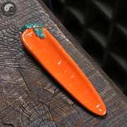 1pc Ceramic Incense Stick Holder Carrot Incense Burner Creative Aromatherapy Ornament Yoga Meditation Spa Home Living Room Decor-Health Wisdom™