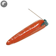 1pc Ceramic Incense Stick Holder Carrot Incense Burner Creative Aromatherapy Ornament Yoga Meditation Spa Home Living Room Decor-Health Wisdom™