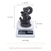 1pc Ceramic Waterfall Incense Burner, Dragon Backflow Incense Burner, Catcher Holder,Home Decor Creative Home Aromatherapy Gift-Health Wisdom™