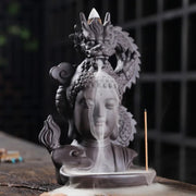1pc Ceramic Waterfall Incense Burner, Dragon Backflow Incense Burner, Catcher Holder,Home Decor Creative Home Aromatherapy Gift-Health Wisdom™