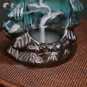 1pc, Christmas Home Decor Ornament Backflow Incense Burner Christmas Tree Censer - Aromatherapy for Spa, Yoga & Meditation-Health Wisdom™