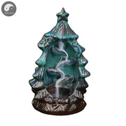 1pc, Christmas Home Decor Ornament Backflow Incense Burner Christmas Tree Censer - Aromatherapy for Spa, Yoga & Meditation-Health Wisdom™
