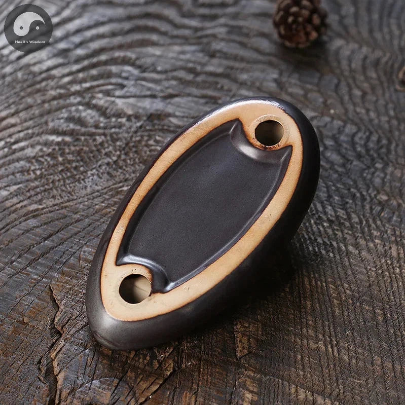 1pc, Creative Ceramic Backflow Incense Burner Mountain Stream Waterfall Incense Holder Zen Burner for Home Decor Without Incense-Health Wisdom™
