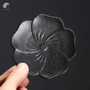 1pc Handmade Ceramic Plum Blossom Incense Burner Copper Incense Stick Holder for Home Relaxation Decor Tea Pet (Without Incense）-Health Wisdom™
