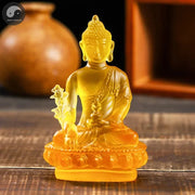 1pc, Resin Craft Home Decoration Buddha Statue Buddhism Sculpture Thailand Buddha Sculpture Zen Decor Ornaments Car Decoration-Health Wisdom™