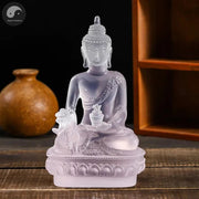 1pc, Resin Craft Home Decoration Buddha Statue Buddhism Sculpture Thailand Buddha Sculpture Zen Decor Ornaments Car Decoration-Health Wisdom™