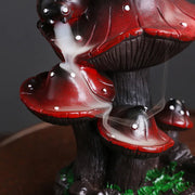 1pc, Resin Mushroom Waterfall Backflow Incense Burner Creative Waterfall Backflow Incense Burner Censer (Without Incense）-Health Wisdom™