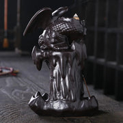 1pc Vintage Dragon Backflow Incense Burner Household Burner Home Decor Creative Home Aromatherapy Gift (Without Incense)-Health Wisdom™