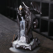 1pc Vintage Dragon Backflow Incense Burner Household Burner Home Decor Creative Home Aromatherapy Gift (Without Incense)-Health Wisdom™
