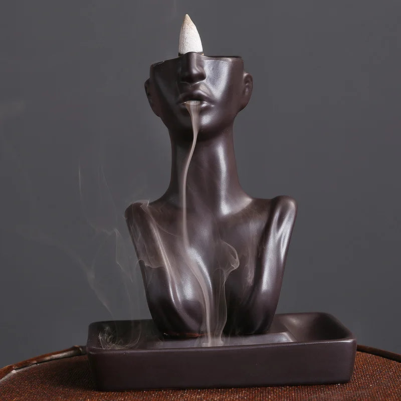 1pc Waterfall Incense Burner - Aromatherapy Ornament for Home & Wedding Decor (Without Incense）-Health Wisdom™