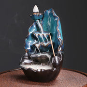 1pc,Beautiful Ceramic Lotus Incense Burner - Perfect Home Decoration Craft! (Without Incense）-Health Wisdom™