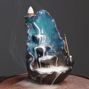 1pc,Beautiful Ceramic Lotus Incense Burner - Perfect Home Decoration Craft! (Without Incense）-Health Wisdom™