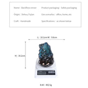 1pc,Beautiful Ceramic Lotus Incense Burner - Perfect Home Decoration Craft! (Without Incense）-Health Wisdom™