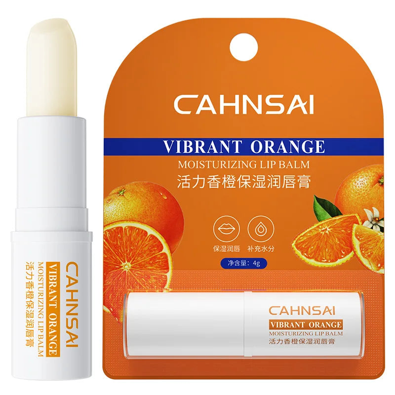 1pcs Natural Fruit Lip Balm Moisturizing Anti Dry Rough Anti-wrinkles Lips Care Repair Brightening Lip Gloss Lips skincare-Health Wisdom™