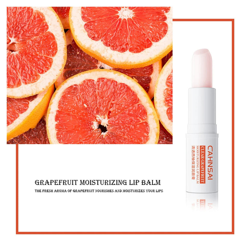 1pcs Natural Fruit Lip Balm Moisturizing Anti Dry Rough Anti-wrinkles Lips Care Repair Brightening Lip Gloss Lips skincare-Health Wisdom™