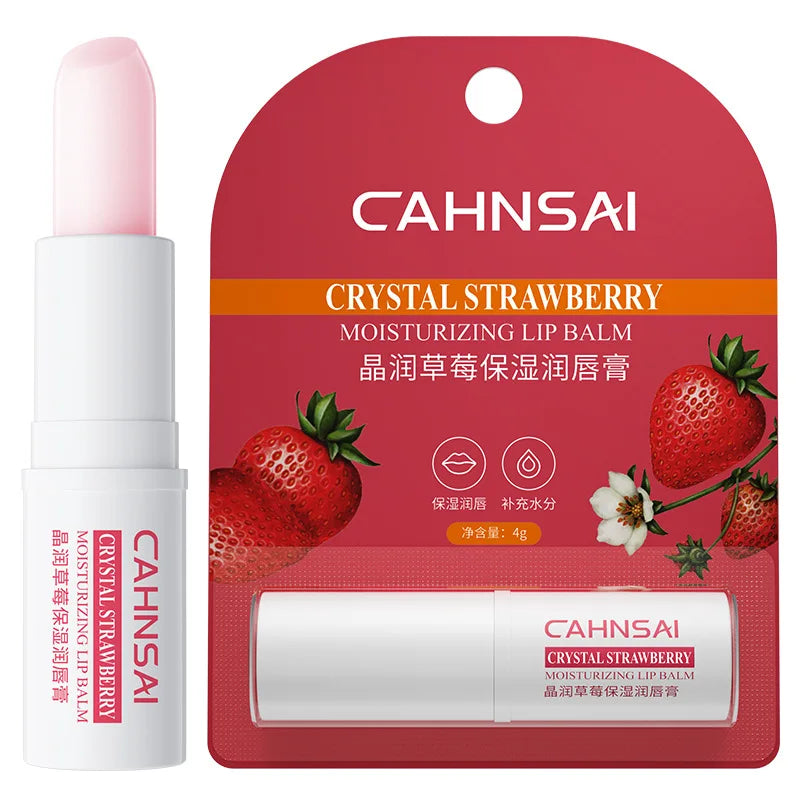 1pcs Natural Fruit Lip Balm Moisturizing Anti Dry Rough Anti-wrinkles Lips Care Repair Brightening Lip Gloss Lips skincare-Health Wisdom™
