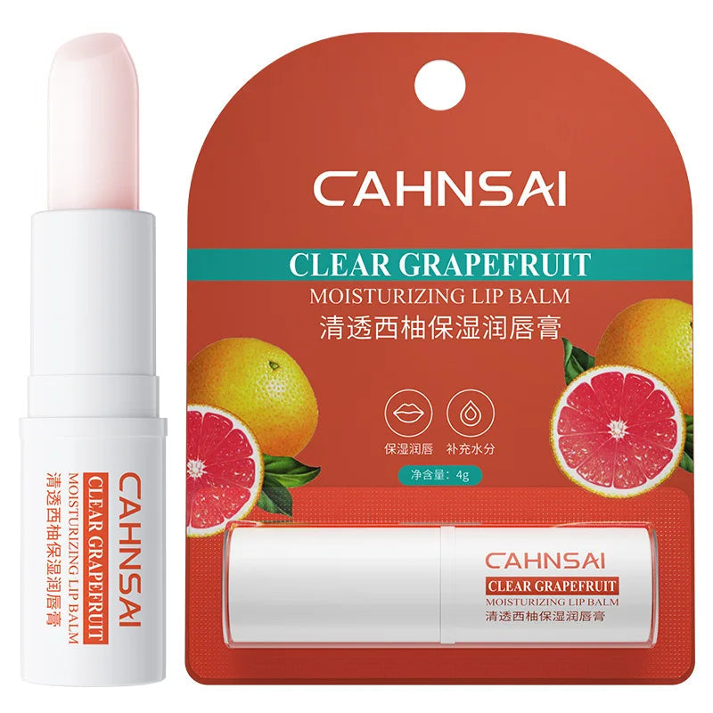 1pcs Natural Fruit Lip Balm Moisturizing Anti Dry Rough Anti-wrinkles Lips Care Repair Brightening Lip Gloss Lips skincare-Health Wisdom™