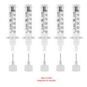 2 in1 Injection Gun Hyaluron Pen Kit + 0.3ml&0.5ml Ampoule Gold Hyaluronic Acid Pen Nebulizer Lip Injector Anti-Wrinkles Device-Health Wisdom™