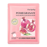 20 Pieces Natural Fruit Plant Facial Mask Sheets Moisturizing Oil-Control Blueberry Cucumber Pomegranate Fruit Aloe Face Mask-Health Wisdom™