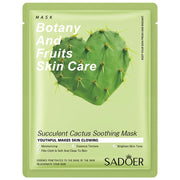 20 Pieces Plant Fruit Mask Sheets Set Hyaluronic Acid Rice Ginseng Broccoli Lavender Whitening Anti-wrinkle Skin Care-Health Wisdom™