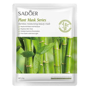 20 Pieces Plant Fruit Mask Sheets Set Hyaluronic Acid Rice Ginseng Broccoli Lavender Whitening Anti-wrinkle Skin Care-Health Wisdom™