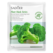 20 Pieces Plant Fruit Mask Sheets Set Hyaluronic Acid Rice Ginseng Broccoli Lavender Whitening Anti-wrinkle Skin Care-Health Wisdom™