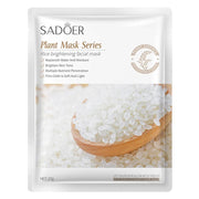 20 Pieces Plant Fruit Mask Sheets Set Hyaluronic Acid Rice Ginseng Broccoli Lavender Whitening Anti-wrinkle Skin Care-Health Wisdom™