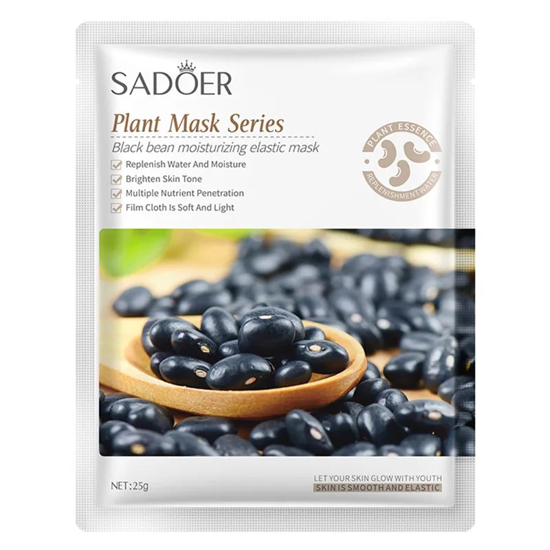 20 Pieces Plant Fruit Mask Sheets Set Hyaluronic Acid Rice Ginseng Broccoli Lavender Whitening Anti-wrinkle Skin Care-Health Wisdom™