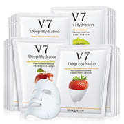 20Pcs Face Mask Sets Fresh Fruit Face Care Sheet Masks Hydrating Anti-aging Oil Control Acne Treatment Facial Mask Skin Care Set-Health Wisdom™