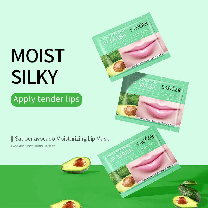 20Pcs Fruit Moisturizing Collagen Lip Mask Hydrating Repair Lips Care Moisturizer Lips Plump Gel Skincare Smoothing Lip Patches-Health Wisdom™