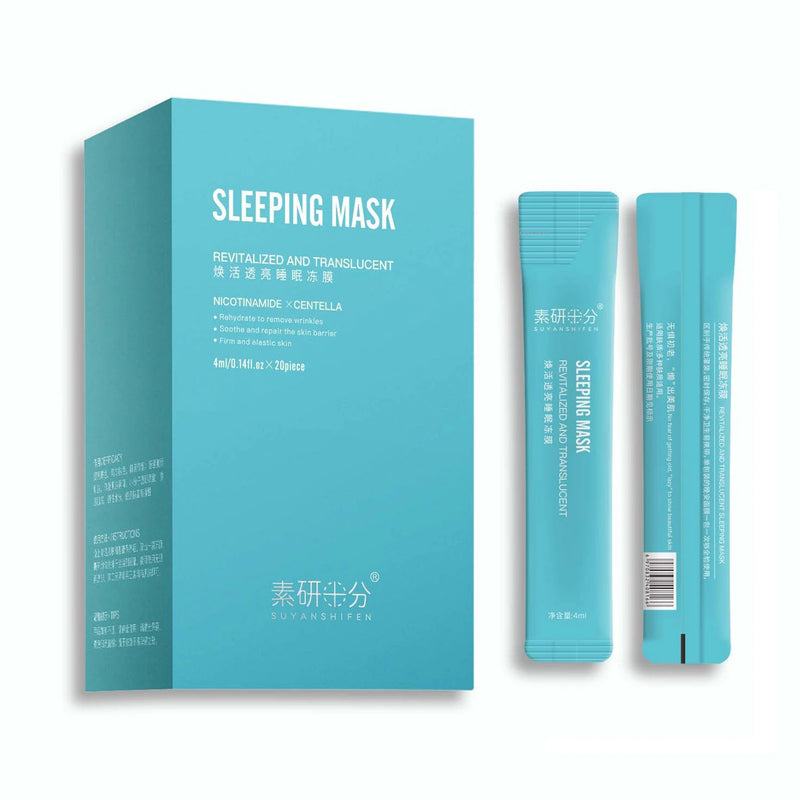 20Pcs No-wash Face Mask Moisturizing Repairing Sleep Mask Cream Firming Remove Fine Lines Facial Masks Beauty Korean Skin Care-Health Wisdom™